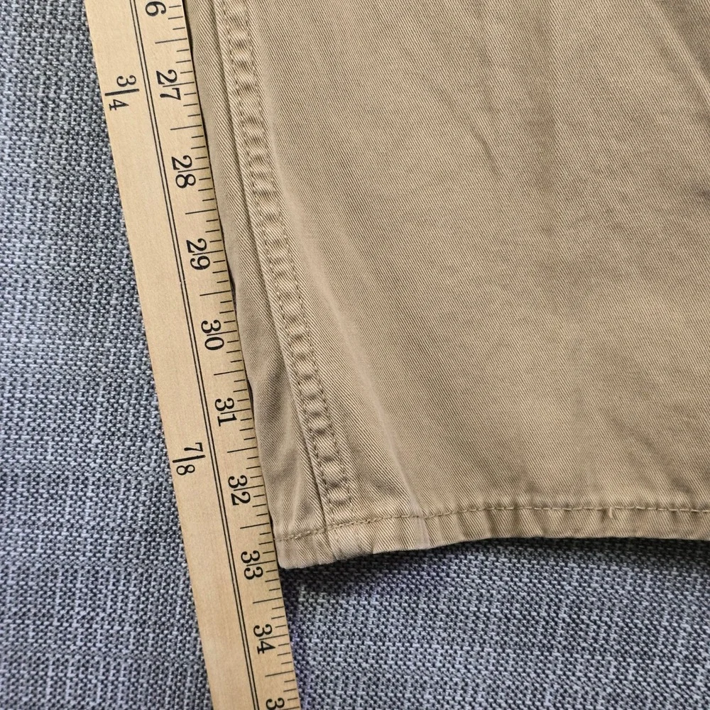 Polo Ralph Lauren 650 Straight Leg Pants Mens 36x34 Sand 5-Pocket Twill Classic
